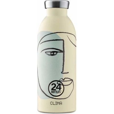 24Bottles Fľaša na vodu Clima 500 ml white calypso