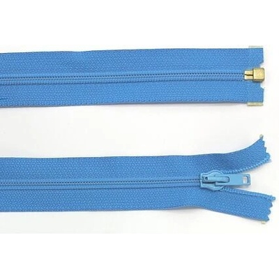 Zip spirálový dělitelný No 6 délka 60 cm barva 34 modrá