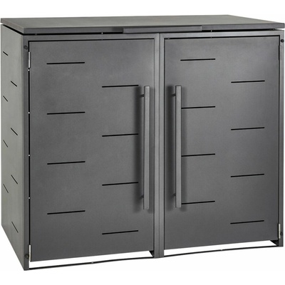 Sunfun FUS20814C Box na popolnice 134 × 81,5 × 116 cm pre 2 popolnice do 240 l