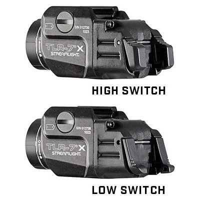 Streamlight Taktická LED svítilna TLR-7 X napájení na CR123A 500 lm černá – Zboží Dáma