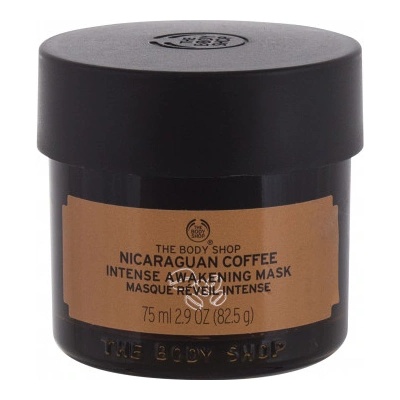 The Body Shop Nicaraguan Coffee Intense Awakening pleťová maska 75 ml