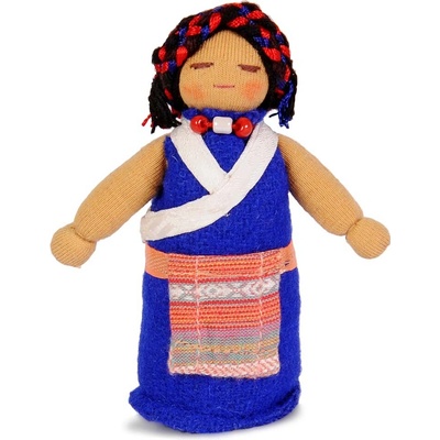 Dolls4Tibet Tibetská handrová Mama 10 cm