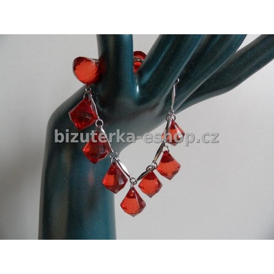 Bizuterka-eshop.cz s přívěšky červený BZ-04140