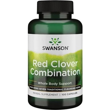 Swanson Red Clover Combination, 100 капсули, Swanson (SW422)