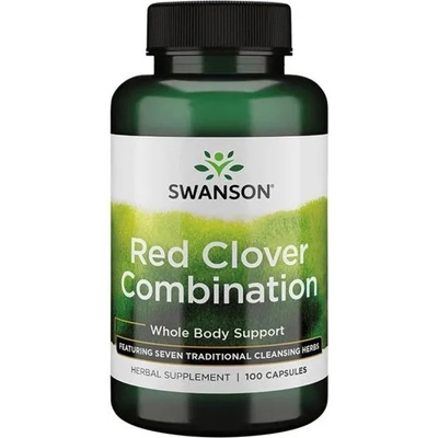 Swanson Red Clover Combination, 100 капсули, Swanson (SW422)