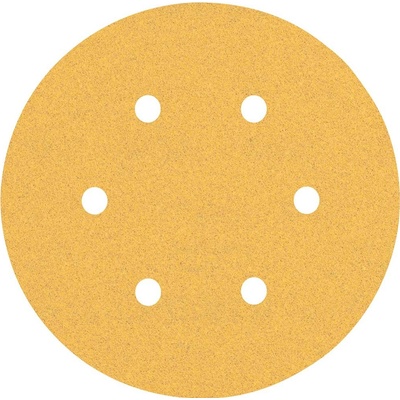 BOSCH Brúsny papier EXPERT C470 so 6 otvormi, 150 mm, zrnitosť 100, 50 ks 2608900920