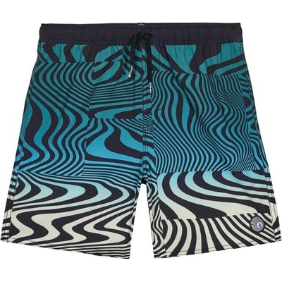 Volcom Lido Print Trunk Youth rifle green JR 25/26