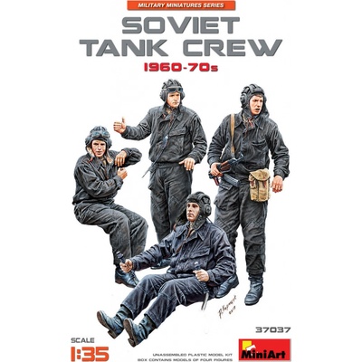 Miniart Soviet Tank Crew 1960-70s 1:35