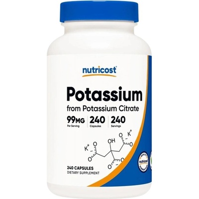 Nutricost Potassium Citrate 99 mg [240 капсули]