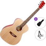 SX SO204 Standard SET Natural-Transparent Red Фолк китара