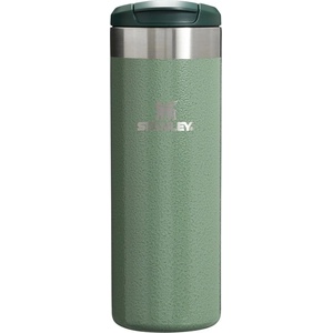 STANLEY Зелена термочаша от неръждаема стомана 470 ml AeroLight Transit Hammer Tone Green - Stanley (100000107696)