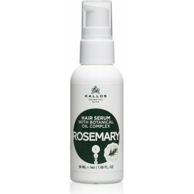 Kallos KJMN Professional Rosemary regenerační a ochranný olej pro poškozené vlasy a roztřepené konečky 50 ml