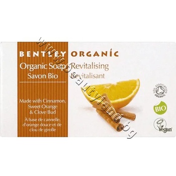 Bentley Organic Сапун Bentley Organic Revitalising Soap Bar, p/n BO-000386 - Био сапун с ревитализиращи свойства (BO-000386)