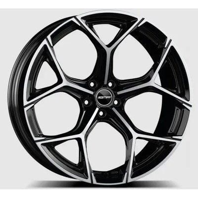 GMP ULTRIVITY 10X22 5X112 ET18 black polished