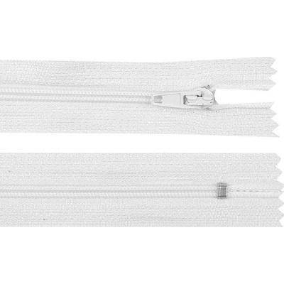 Stoklasa Spirálový zip No 3 délka 35 cm autolock Balení: 1 ks, Varianta: 101 bílá 101 bílá