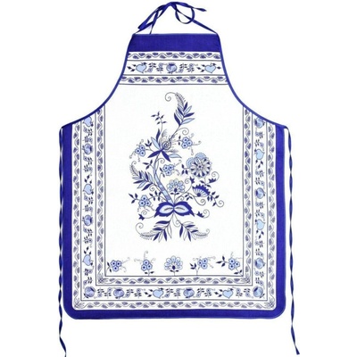 Forbyt Kuchyňská zástěra Modrý cibulák