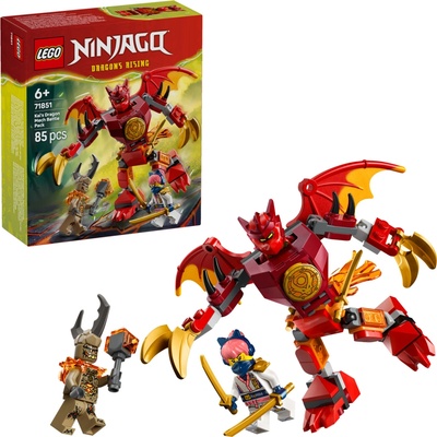 LEGO® NINJAGO 71851 Kaiov bojový balíček s dračím oblekom