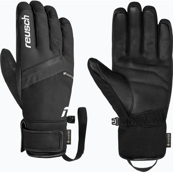 Reusch Мъжки скиорски ръкавици Reusch Booster Gore-Tex black/white