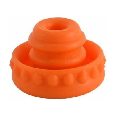 Zátka silikon pr. 3,5 cm HNEDA/ORANZOVA