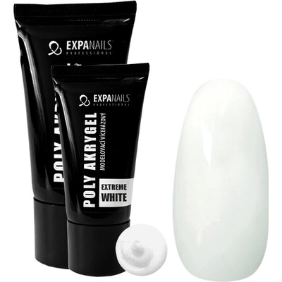 EXPA-nails Poly Acrygel Tube č. 50 Extrémně bílý Poly 30 g