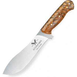 Dellinger Нож за месо BBQ BUTCHER POPLAR, 17 см, кафяв, Dellinger (DNGR8595705403659)
