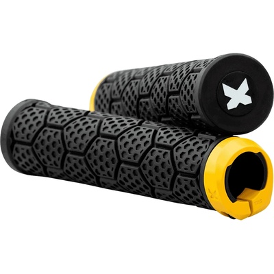 Sixpack Racing Грипове за кормило Sixpack racing D-Trix PA Bike grips - Swedish Yellow - размер Ø 33 mm (860-4491-0711)