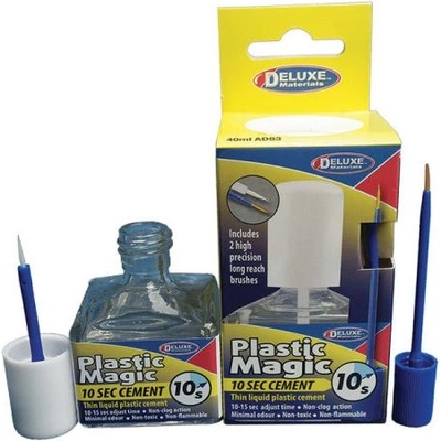 Deluxe Materials Plastic Magic 10sec безцветно лепило за пластмаса 40ml