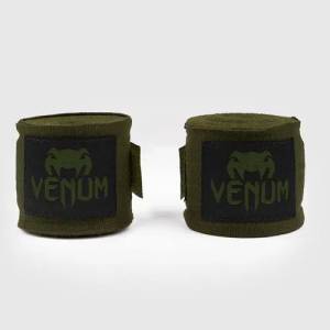 Venum | Официален Вносител за България Бинтове за Бокс Venum 2.5м Khaki Black