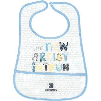 Image 1 of KikkaBoo Непромокаем хавлиен лигавник с джоб 3бр. Arty Blue (31303030056)