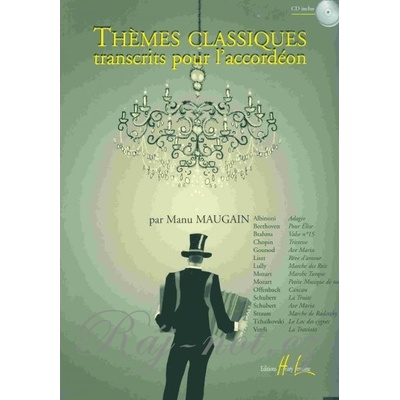 THÉMES CLASSIQUES + CD / akordeón