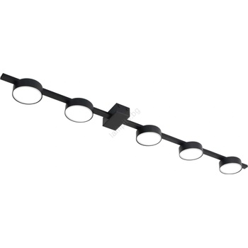 Polux LED Плафониера JOY 5xGX53/6W/230V черен (SA2096)