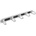 Lanberg Панел за управление на кабели Lanberg 19", 1U, 5 халки, четка, сив - AK-1203-S (AK-1203-S)