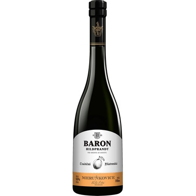 Baron Hildprandt Tradiční Blatenská Meruňkovice 50% 0,7 l (holá láhev)