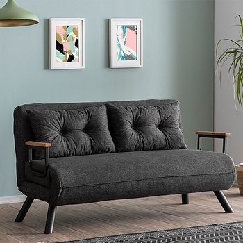 ASG Ruby тъмно сив - диван с функция легло (8684282192794)