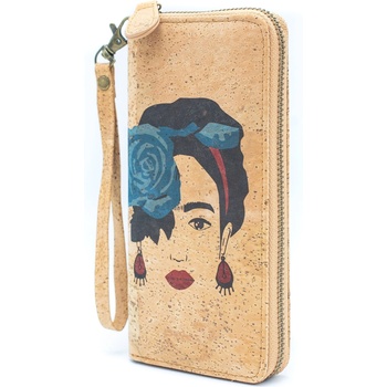 Image 1 of Дамско портмоне Фрида със синя роза