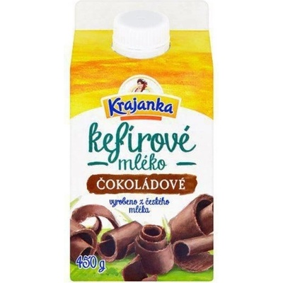 Krajanka Kefírové mléko čokoládové 450 g – Zboží Dáma