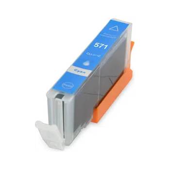 Image 1 of Compatible Canon CLI-571C съвместима касета cyan