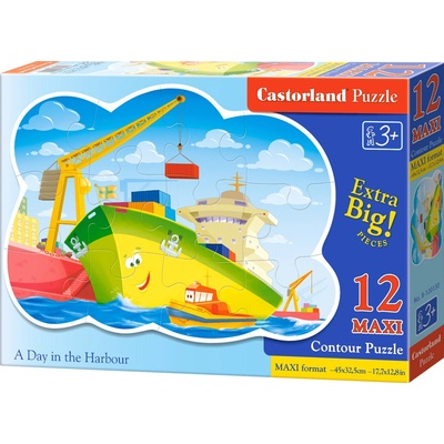 Castorland Den v přístavu 12 dílků