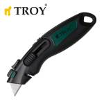 TROY Макетен нож с автоматично прибиране / Troy 21608 / (T 21608)