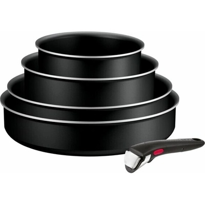 Tefal L3129002 Súprava riadu Ingenio Generous Cook panvica 24/26 cm a hrniec 16/20 cm odnímateľná rukoväť 5 ks