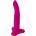 Дилдо с вакуум основа, гъвкаво и прецизно, 17, 5см. - Limba Flex Magenta M (D-244197)