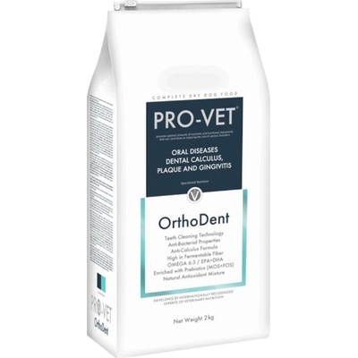 PRO-VET Orthodent Dentálne na starostlivosť o ústnu dutinu 2 kg