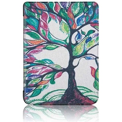 Garv Калъф Garv - Slim, за Kindle Paperwhite 2018, Colorful Tree (KP4SLCT)