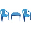 Ipae sada modrá 2 židličky a stoleček