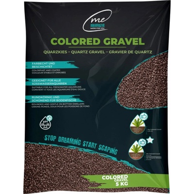 Me Colored Gravel Mocha Brown 2-3 mm 5 kg
