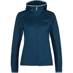 Vaude Дамско поларено яке Vaude Women's Beguz Hoody Jacket Fleece jacket - Dark Sea Uni - размер 36 (EU) (105-4450-0612)