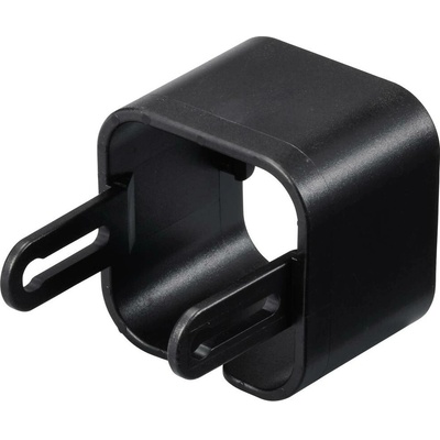 TRU COMPONENTS modulárny držiak kábla TC-12533288 plast ABS čierna 35 mm Množstvo: 15 ks