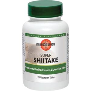 Mushroom Wisdom Super Shiitake 300 mg [120 Таблетки]