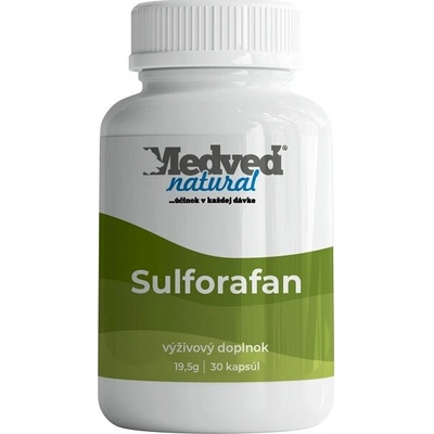 Medveď natural Sulforafan 30 kapsúl