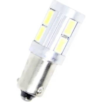 Лед крушки за 24v тип ba9s 5w с 10 smd диода срещуположни пинове (ba910smd24v)